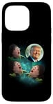 iPhone 14 Pro Max 3 Liberals Howling at The Moon - 3 Wolfs Funny Parody Case