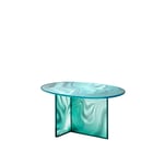 Glas Italia - LIQ02 Liquefy Low table, Color: Green hues, H:46  - Soffbord - Patricia Urquiola - Grön - Glas