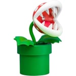 SUPER MARIO - Mini Piranha Plant 21cm - Dekorativ lampa