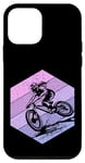 Coque pour iPhone 12 mini VTT Vélo De Montagne Vélo Tout Terrain Femme Fille