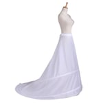 Jupon Crinoline Pour Patients,Sous-Jupe,Robe De Mariée,Cerceau,Lolita,Long Barrage,Glisse,Blanc,Tulle Rockabilly