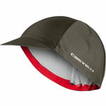 Castelli Rosso Corsa 2 Cycling Cap - SS24 Deep Green / Unisize