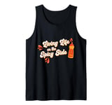 Spicy Food Hot Chili Sauce Red Pepper Jalapeno Foodie Tank Top