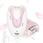 with LED Light Facial Epilator Smooth Women Epilator  Bikini Arm Legs Armpits