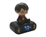 LEXIBOOK Digital Alarm Night Light Snooze, Clock, Luminous Harry Potter, Black Colour