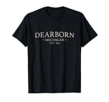 Dearborn Michigan - Simple Dearborn MI T-Shirt