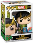 Figurine Funko Pop - Marvel Comics N°615 - Loki Tenant Mjolnir (47540)