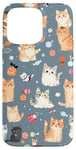 iPhone 15 Pro Max Adorable Cat Patterns Design Cute kittens patterns Case