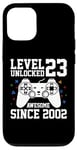 iPhone 15 Level 23 Unlocked Awesome Since 2002 23rd Birthday Gaming Case