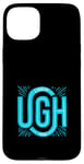 Coque pour iPhone 15 Plus Bleu UGH! Mood Blue Color Graphic