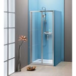 Easy Line - Porte de douche pliante 80 cm, verre clair EL1980 - Polysan