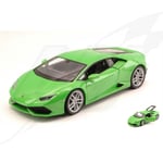 FR- Welly LAMBORGHINI HURACAN LP 610-4 2014 GREEN 1:24 - WE4056GR