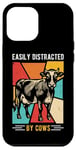 Coque pour iPhone 15 Plus EASY DISTRACTED BY COWS Cow Lover Animal WIldlife Love