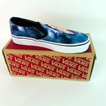 Vans Classic Galaxy Womens Youths Skate Slip Ons Trainers Shoes Size UK 3.5