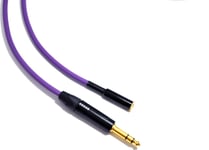 Melodika Jack 3,5Mm - Jack 6,3Mm Kabel 7M Lila