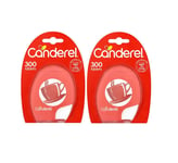 Canderel Sweetener Low Calorie Sugar Substitute 300 Tablets x 2