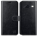 OCASE Coque Google Pixel 7A, Antichoc TPU Housse Google 7A Cuir PU Portefeuille Etui [RFID Blocage] [Fentes pour Cartes] [Béquille] Coque pour Pixel 7A (6,1 Pouces) - Noir