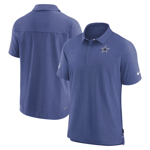 Dallas Cowboys Polo Shirt Men's Nike NFL Coach Top - New