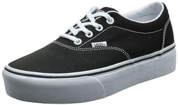 Vans Homme Asher Basket, Noir ((Canvas) Black/White), 41 EU