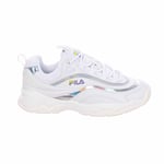 Fila Ray LM Womens White Trainers - Size UK 5