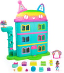 Gabby’s Dollhouse Rainbow-Themed Celebration Doll’s House Toy Figures, 15-Piece