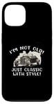 Coque pour iPhone 13 Graphique « I'm Not Old I'm Classic with Style Car » Cadeau d'anniversaire