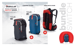 Arva Airbag Switch Tour Bundle 25 + 40 L skredsekk 2024