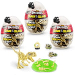 Smashers Dino Island, Nano Oeuf, (Lot de 3)