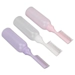 3 Pcs Root Comb Applicator Bottle Simple Operation Scale Design Hair Dye Dis GF0