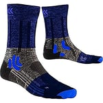 X-Socks Trek Path Ultra Light Women Chaussette Femme, Sand Beige/Midnight Blue, FR : S (Taille Fabricant : 35-36)