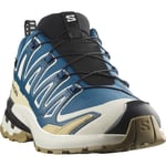 Salomon XA Pro 3D V9 GTX Men herrskor Dark Blue/Icicle/Aloe UK 12/EU 47 1/3 - Fri frakt