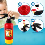 Children Fireman Cosplay Toys Kit ABS Material Eco Friendly Children Fireman