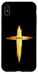 Coque pour iPhone XS Max Croix chrétienne « God is Faithful For All Seasons » pour homme et femme