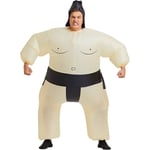 Sumobrottare Kostym, Uppblåsbar Kostym Sumobrottare Dräkt Uppblåsbar Kostym, Blås upp Kostym Halloween Cosplay Adult