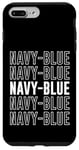 Coque pour iPhone 7 Plus/8 Plus Bleu marine