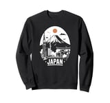 Japan Souvenir Mt Fuji Tokyo Tower Torii Shinkansen Souvenir Sweatshirt