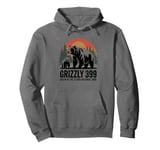 Queen Of The Tetons Grizzly 399 Tetons National Park Icon Pullover Hoodie