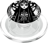 Dark Art Occulte Gothique Batcave Girl Post Punk Batcaver PopSockets PopGrip pour MagSafe