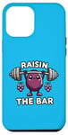 Coque pour iPhone 12 Pro Max Raisin the Bar - Funny Bodybuilding Gym Workout Food Pun