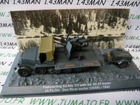 PZ2 tank militaire 1/72 PANZER Flakvierling SdKfz 7/1 trailer 24 pz 1942 URSS