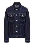 Only Boy's KOBDUKE Jacket DK Blue DNM NOOS Denim, 15 Years