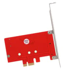 Pöytäkoneen PCI-E–M.2 SSD -laajennuskortti SATA3.0 Solid State Drive Riser Card -sovitin