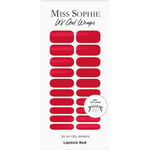 Miss Sophie Naglar Nagelfolie UV Lipstick Red UV 20 Stk. (9,00 kr / 1 st.)