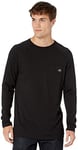 Dickies Men's Temp-iq Performance Cooling Long Sleeve T-Shirt, Black, XL