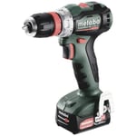 Perceuse-visseuse sans fil Metabo PowerMaxx BS 12 BL Q 601045500 12 V 2 Ah Li-Ion + 2 batteries, + chargeur, brushless