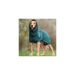 Volavo - Peignoir pour chien en microfibre Serviette de bain pour chien à séchage rapide -xl Vert soekavia