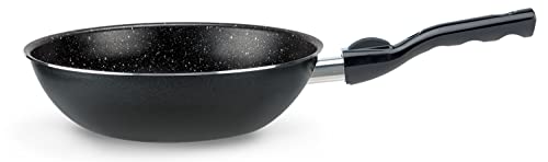 Pensofal biostone Wok avec Manche Amovible, Aluminium, Noir, 28 cm