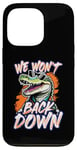 Coque pour iPhone 13 Pro We Won't Back Down Vintage Swamp Gator