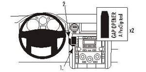 Landrover Discovery/LR3 05-09, Centrerad