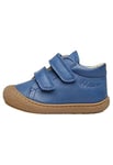 Naturino Cocoon-Chaussures Premiers Pas en Cuir, Bleu Clair 20